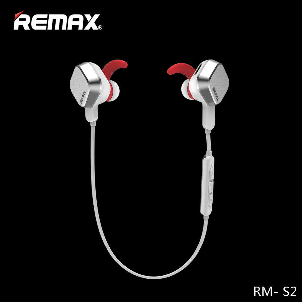 Remax RB-S2 Bluetooth Headphones - Magnetic, Sporty & Noise-Reducing