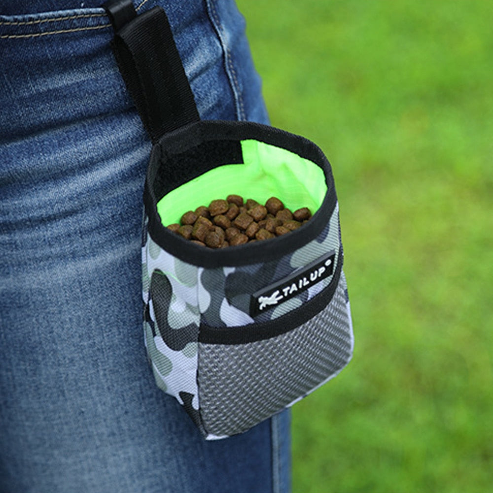 Premium Portable Dog Training Snack Bag for Outdoor Adventures