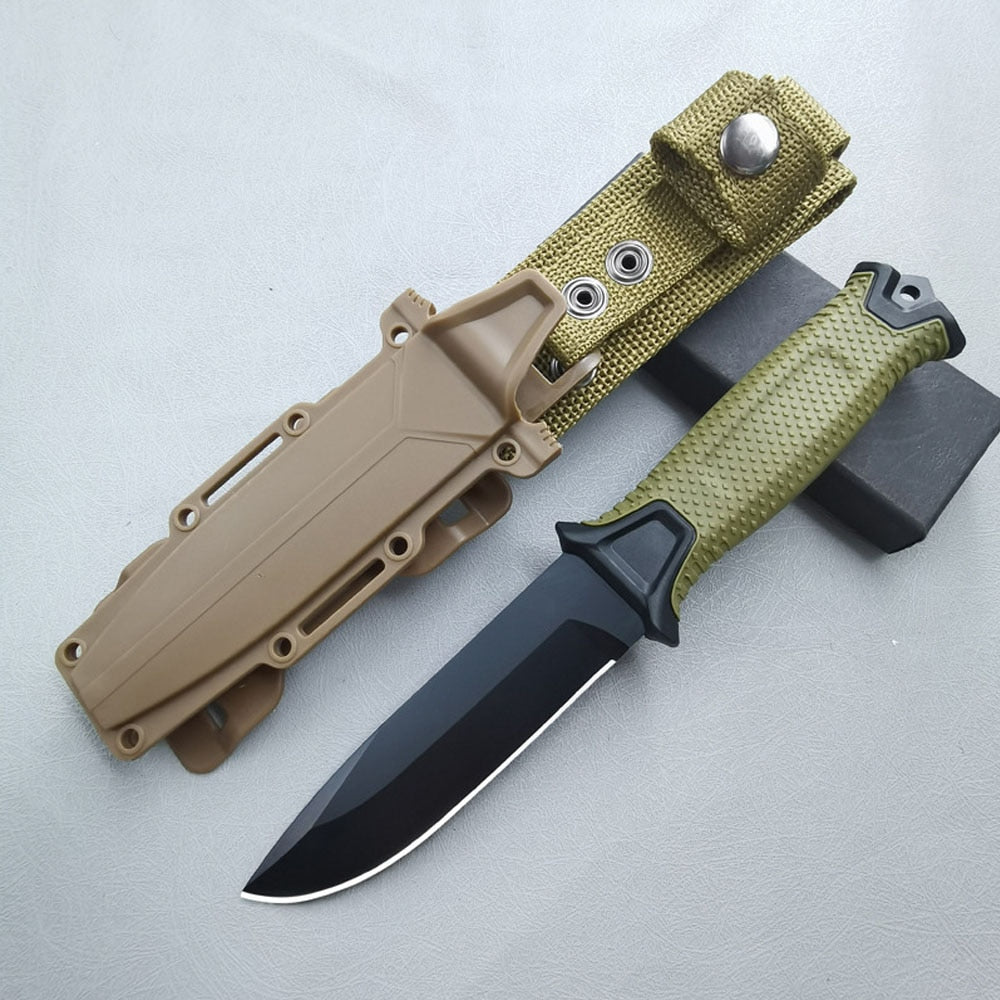 Stainless Steel Tactical Knife for Outdoor Adventures