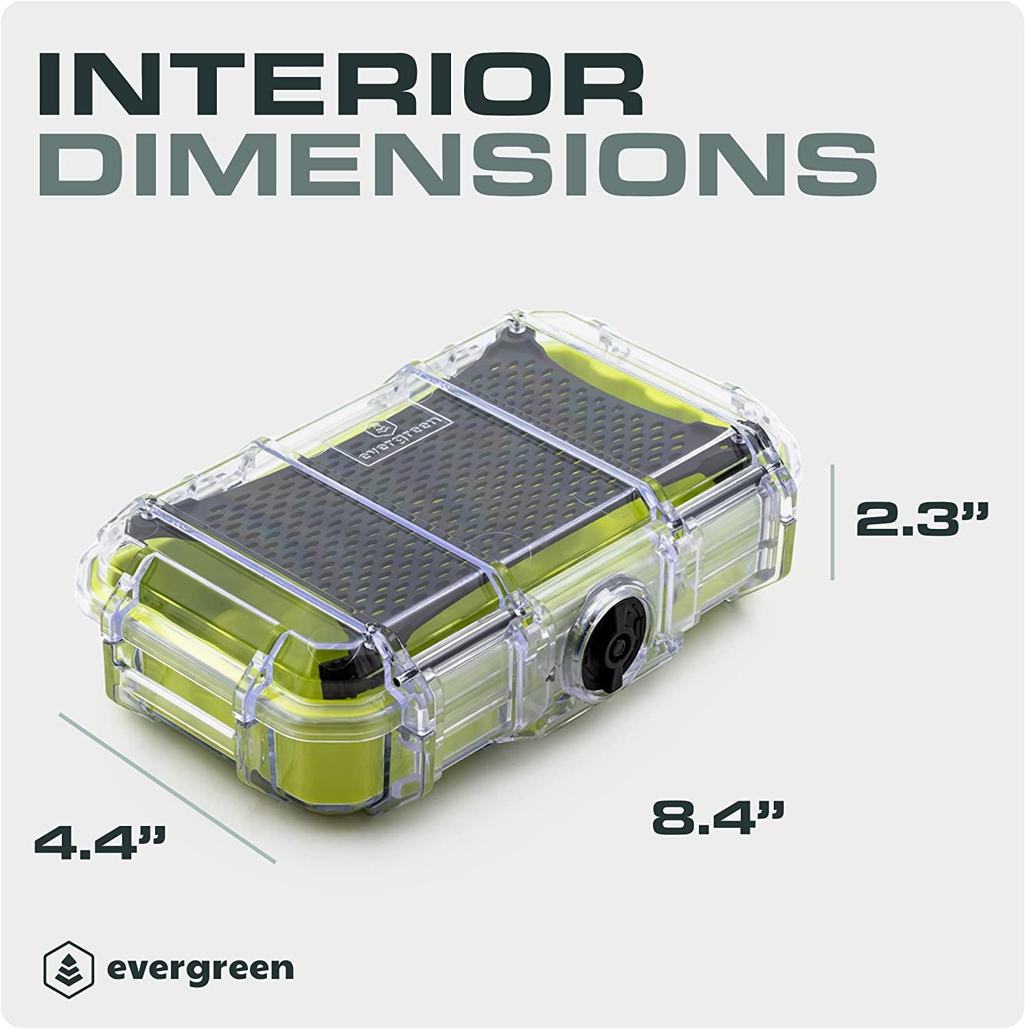 Evergreen 56 Clear Waterproof Dry Box - Adventure-Proof Storage