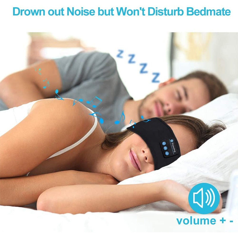 Revolutionary 2-in-1 Sleep Headband with Bluetooth Earbuds