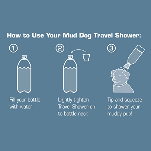 Kurgo Portable Dog Shower, Outdoor Pet Hygiene Solution