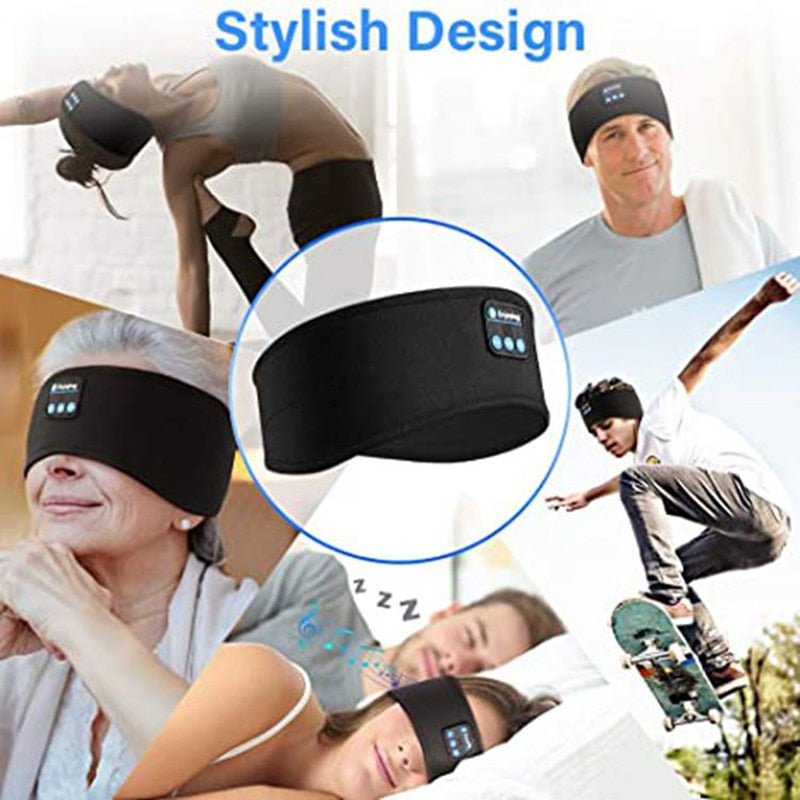 Revolutionary 2-in-1 Sleep Headband with Bluetooth Earbuds