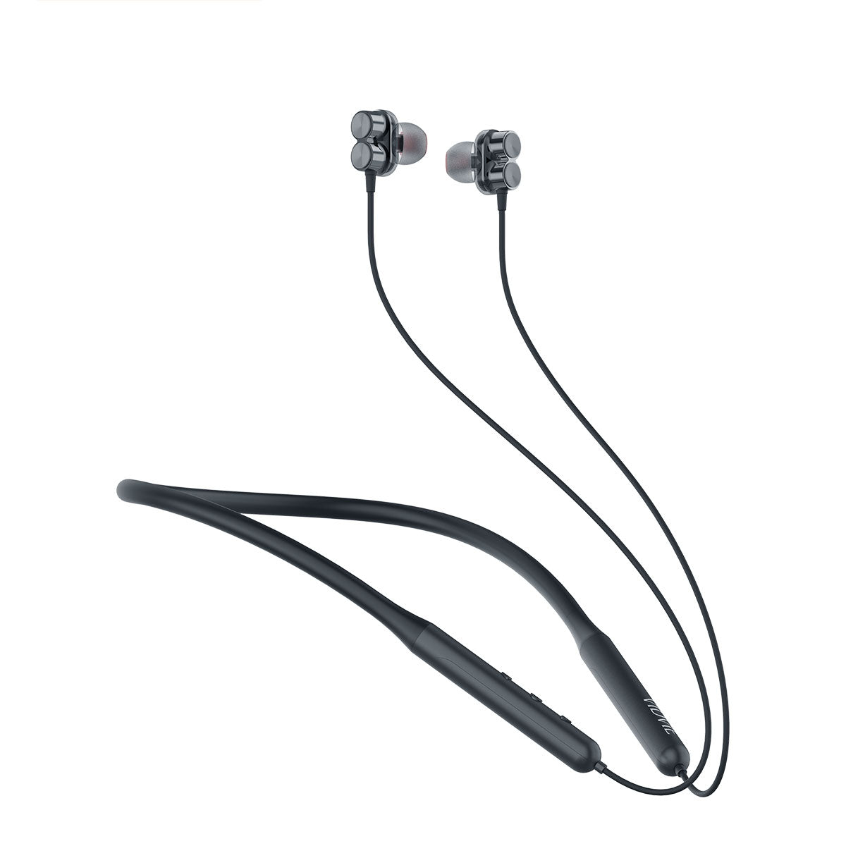 Waterproof Wireless Neckband Headphones with Dynamic Volume Control