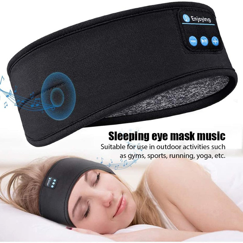 Revolutionary 2-in-1 Sleep Headband with Bluetooth Earbuds