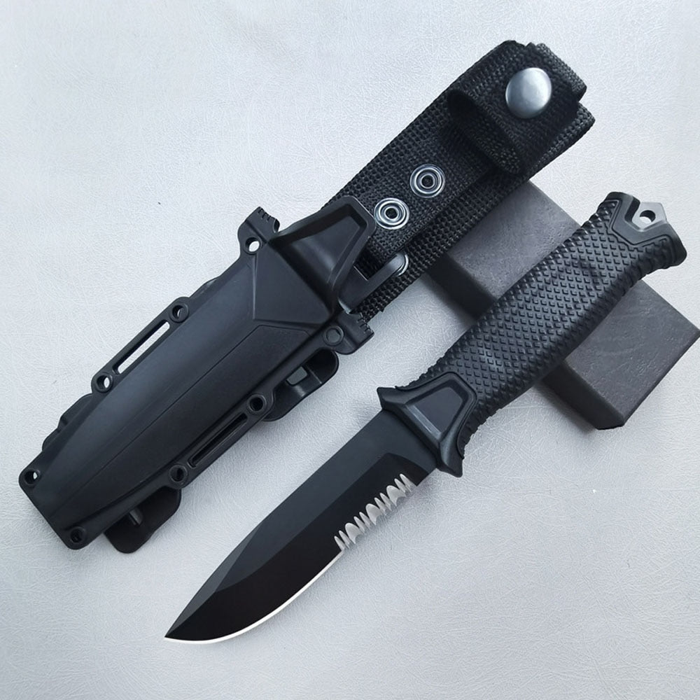 Stainless Steel Tactical Knife for Outdoor Adventures