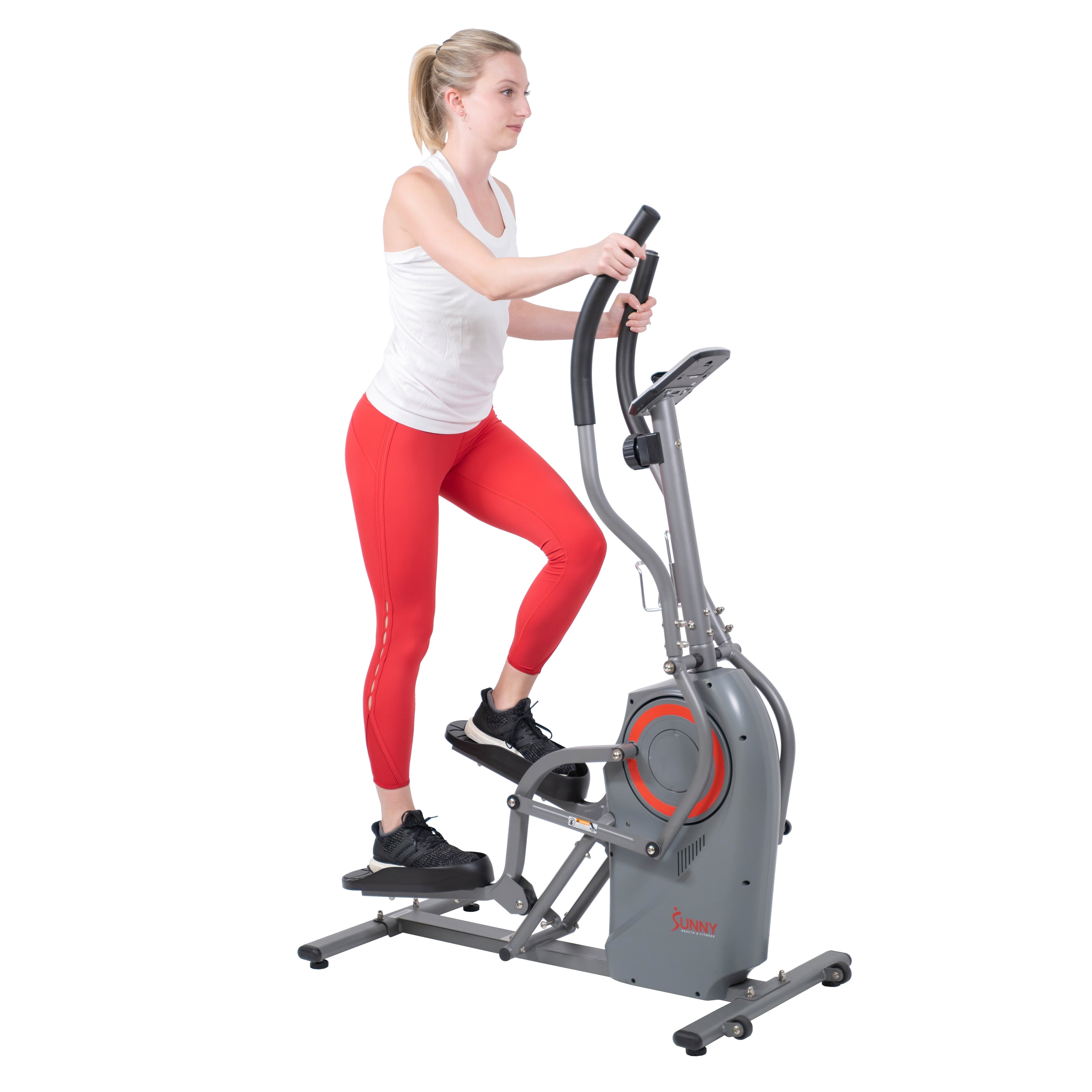 Sunny Health & Fitness SF-E3911 Elliptical Cross Trainer with Climbing Motion