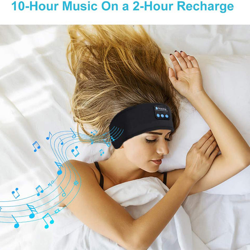 Revolutionary 2-in-1 Sleep Headband with Bluetooth Earbuds