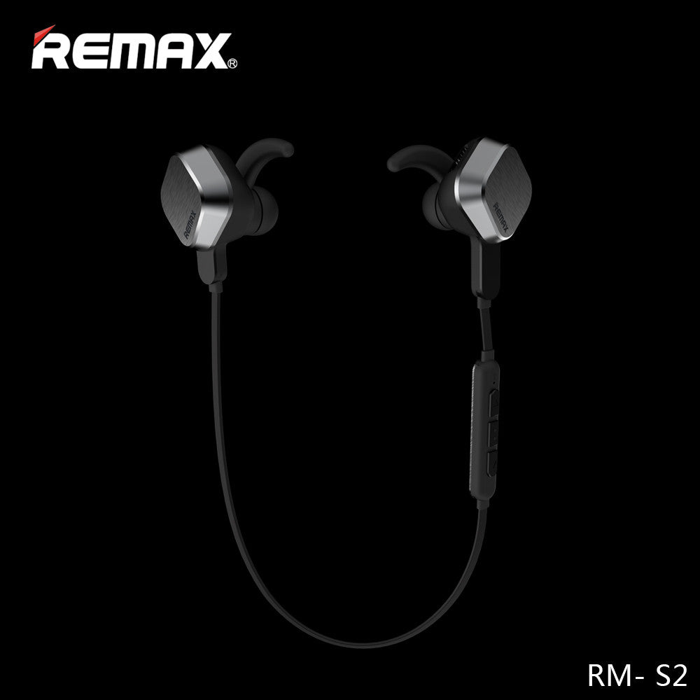 Remax RB-S2 Bluetooth Headphones - Magnetic, Sporty & Noise-Reducing