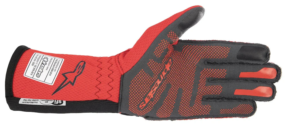 Alpinestars Tech-1 ZX v3 Nomex Racing Gloves - Enhanced Safety and Performance