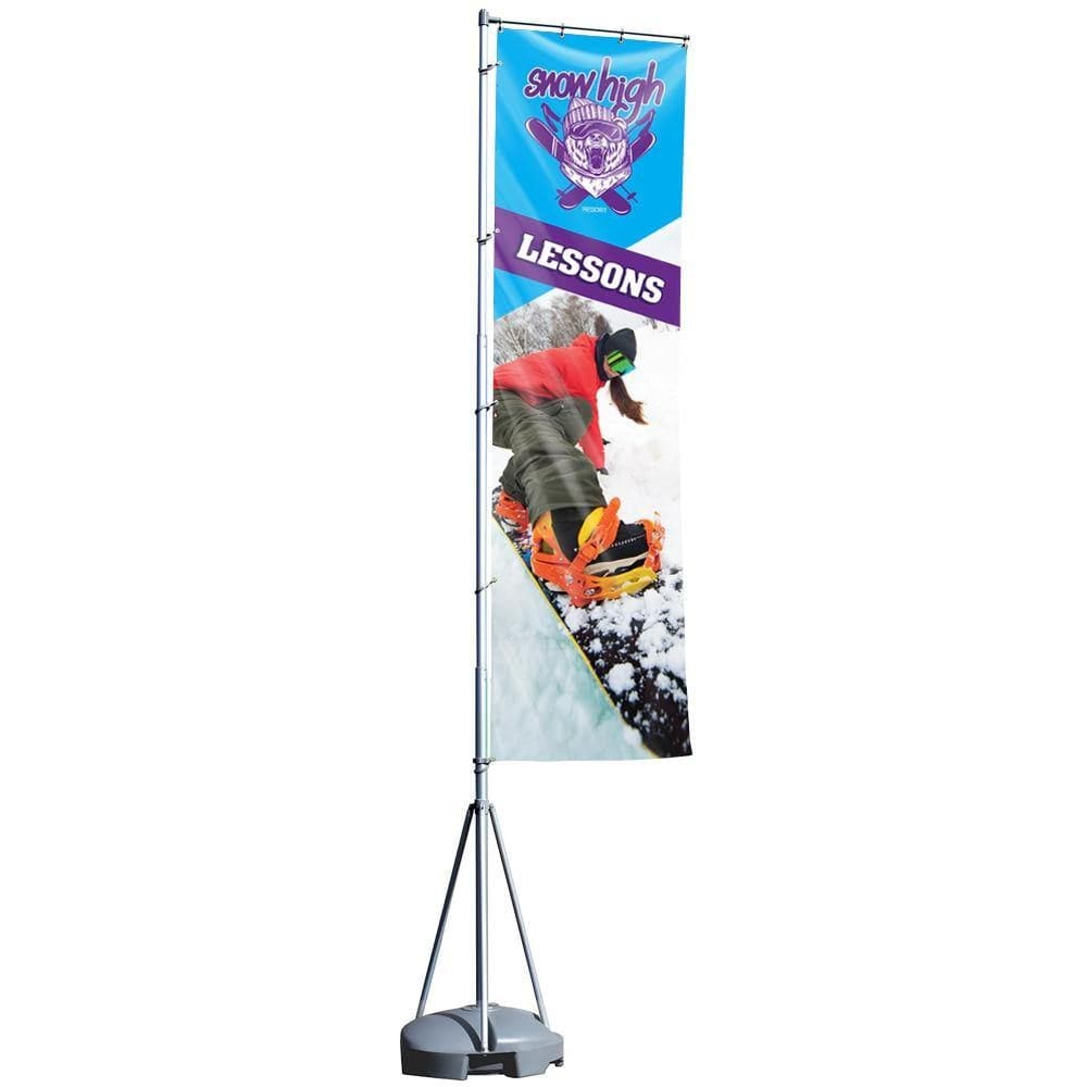 Mondo Custom Outdoor Flagpole Banner Stand