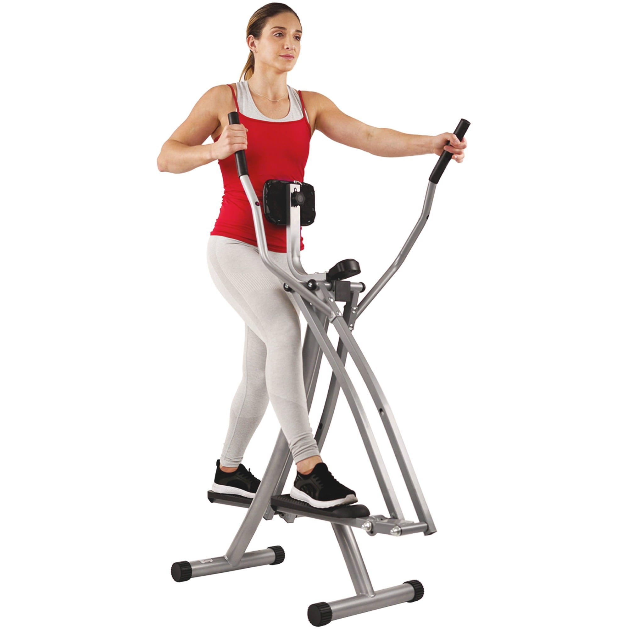 Sunny Health & Fitness SF-E902 Air Walk Trainer with LCD Monitor