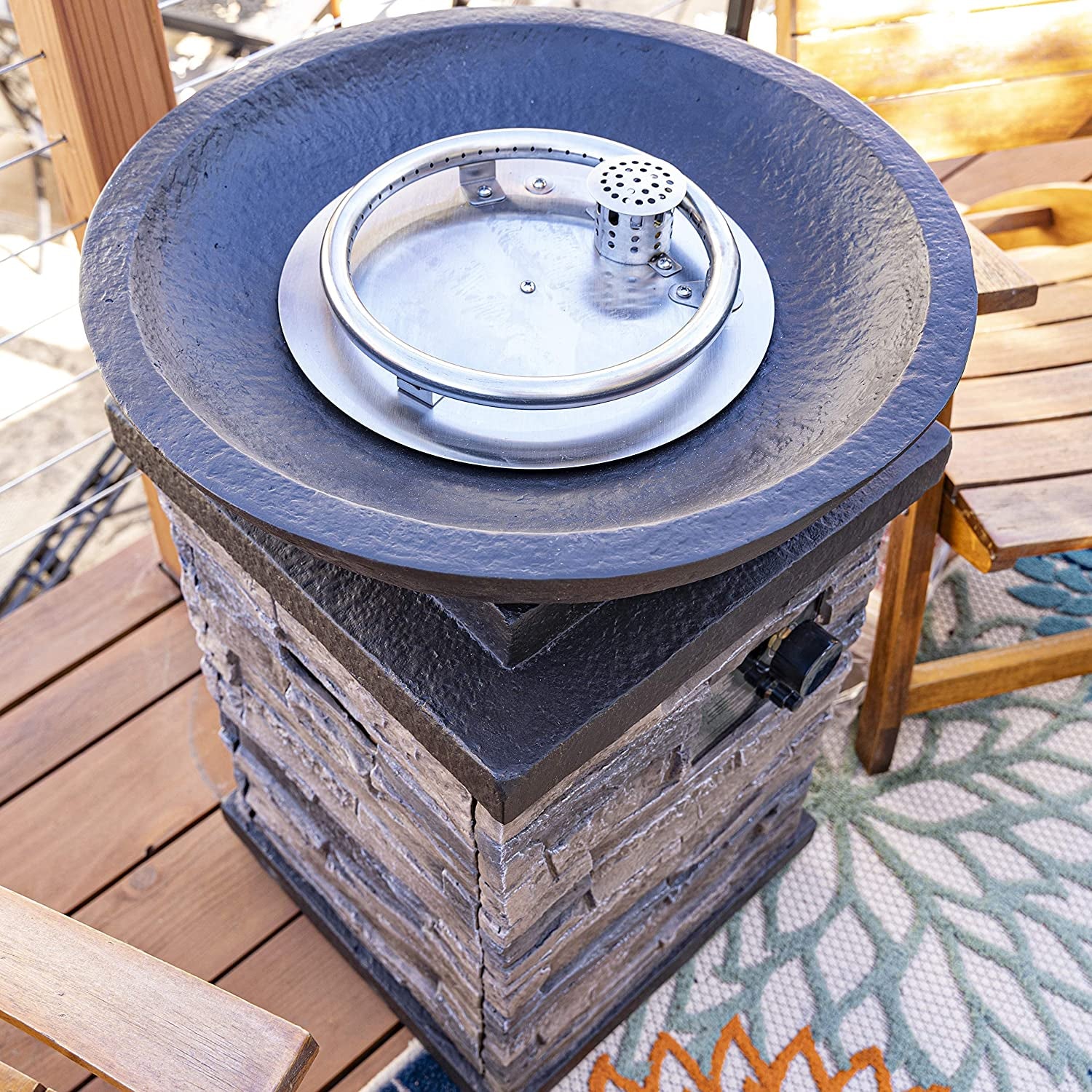 Enhance Outdoor Ambiance with Newcastle Propane Firebowl