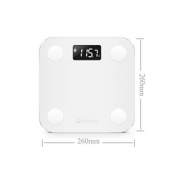 YUNMAI 1501 Mini Smart Fat Scale - Comprehensive Body Composition Monitor