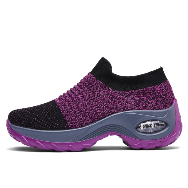 Women's Elevation Sports Shoes - Comfortable & Breathable增高运动鞋