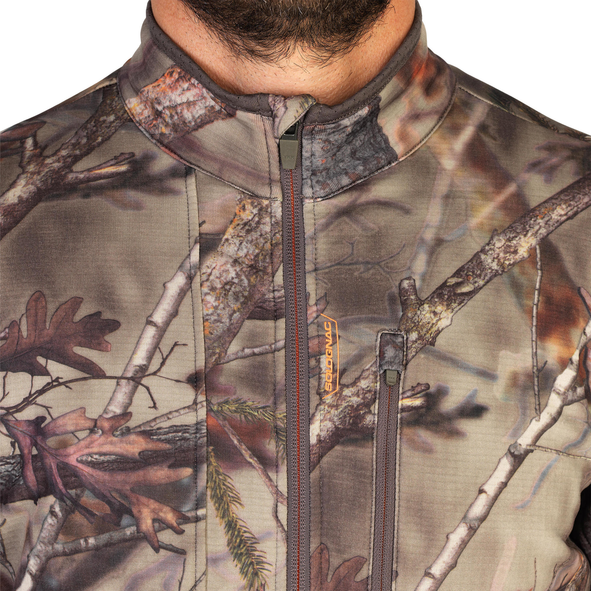 Solognac 500 Stealth Breathable Hunting Jacket for Men