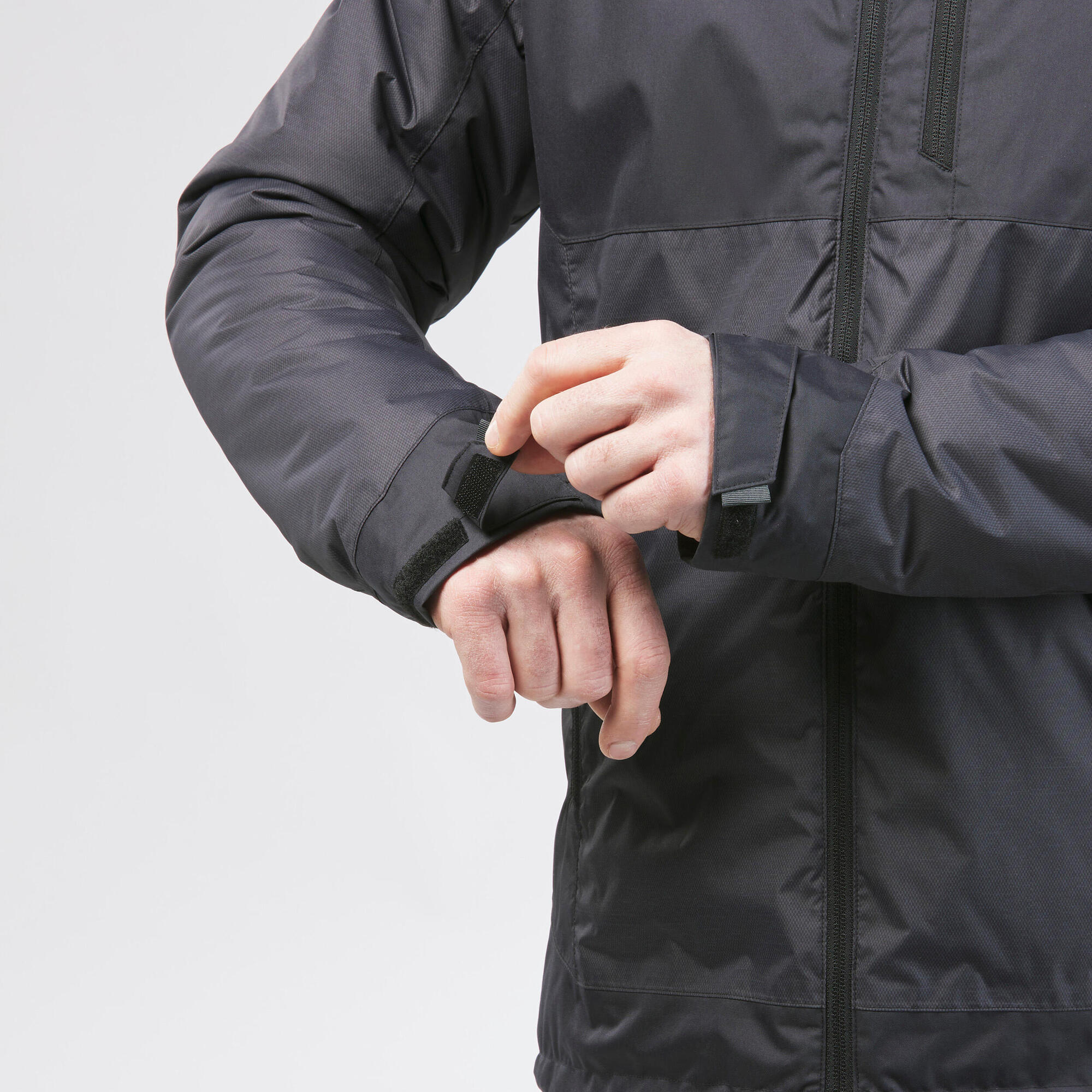 Men's Cold-Weather Hiking Jacket - Waterproof & Warm