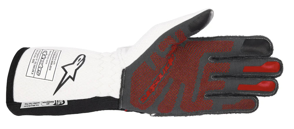 Alpinestars Tech-1 ZX v3 Nomex Racing Gloves - Enhanced Safety and Performance