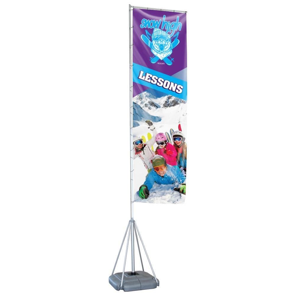 Mondo Custom Outdoor Flagpole Banner Stand