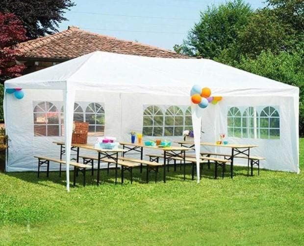 Durable 10x30 Waterproof Outdoor Party Tent with 8 Removable Walls