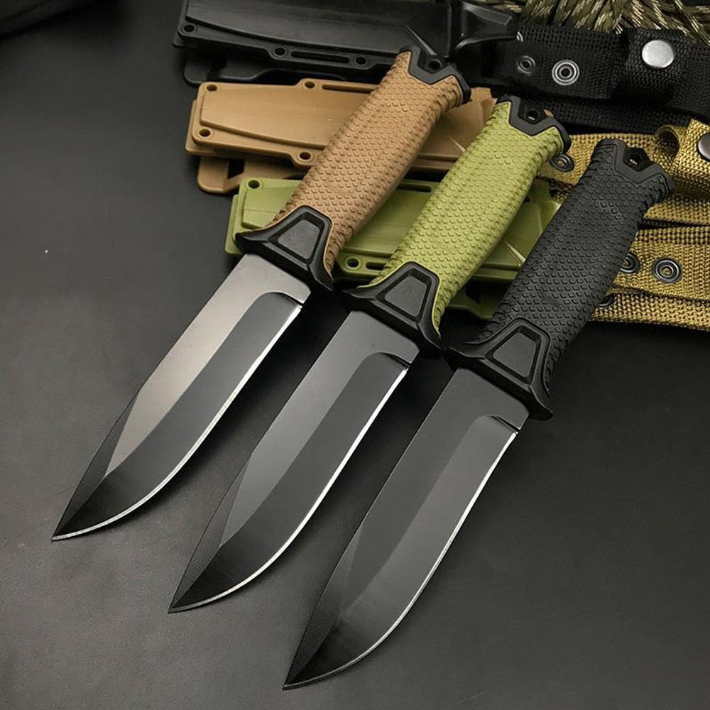 Stainless Steel Tactical Knife for Outdoor Adventures