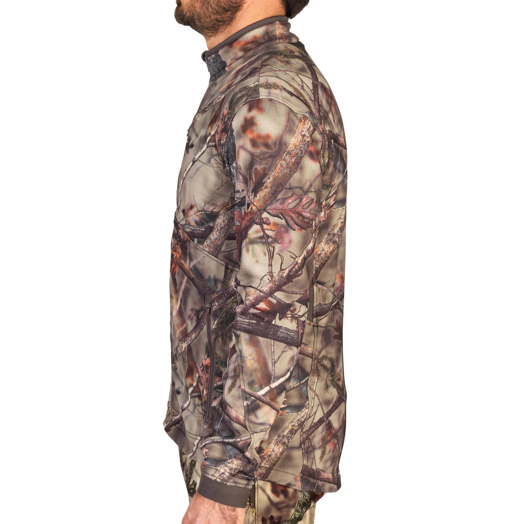 Solognac 500 Stealth Breathable Hunting Jacket for Men