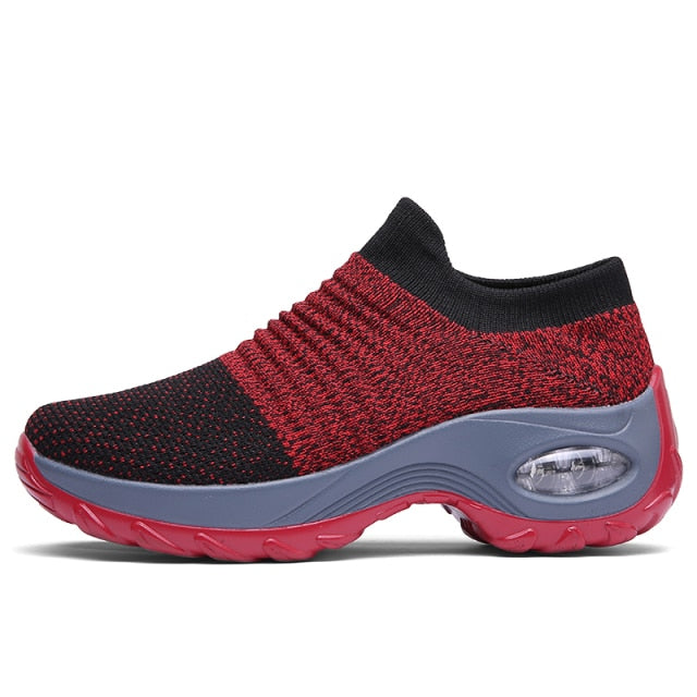 Women's Elevation Sports Shoes - Comfortable & Breathable增高运动鞋