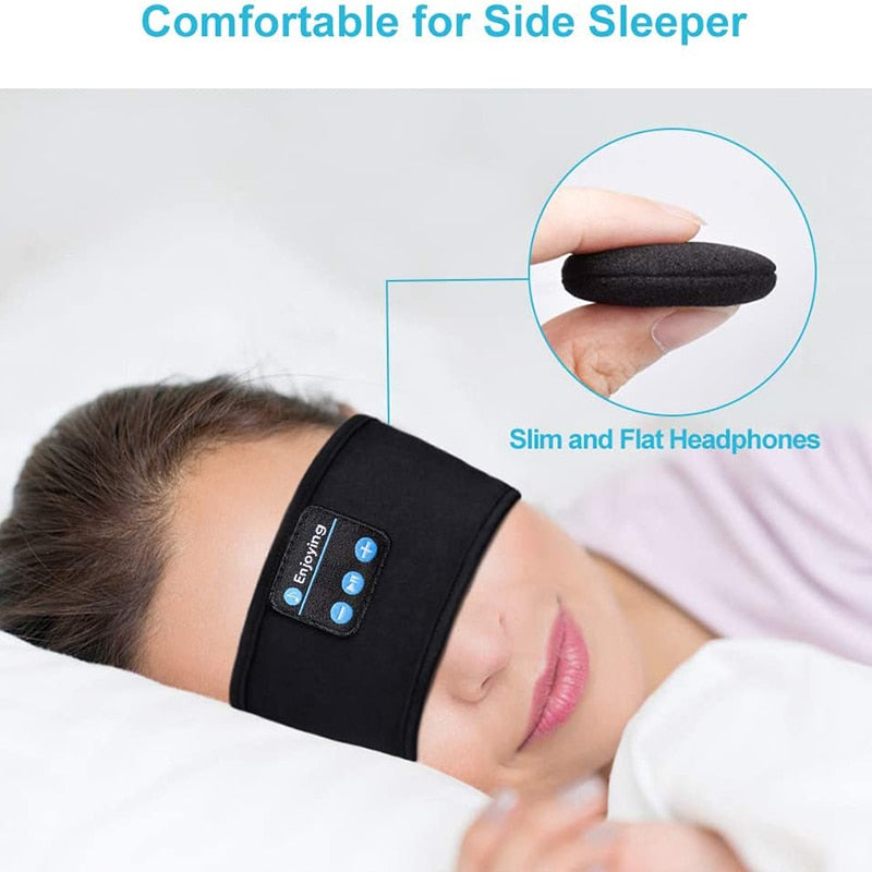 Revolutionary 2-in-1 Sleep Headband with Bluetooth Earbuds