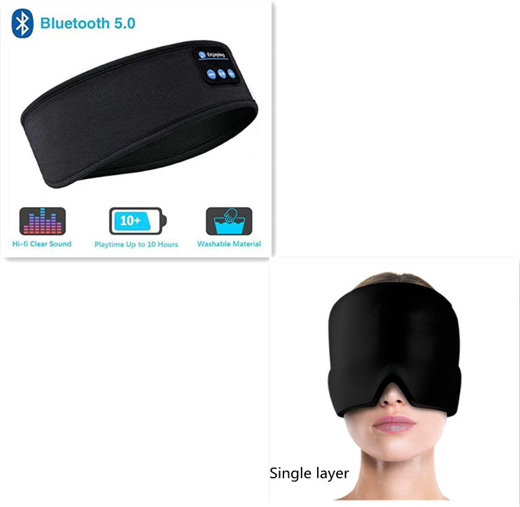 Revolutionary 2-in-1 Sleep Headband with Bluetooth Earbuds