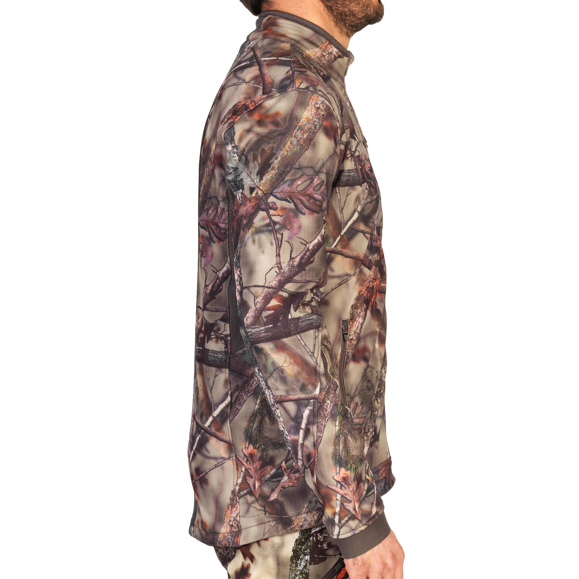 Solognac 500 Stealth Breathable Hunting Jacket for Men