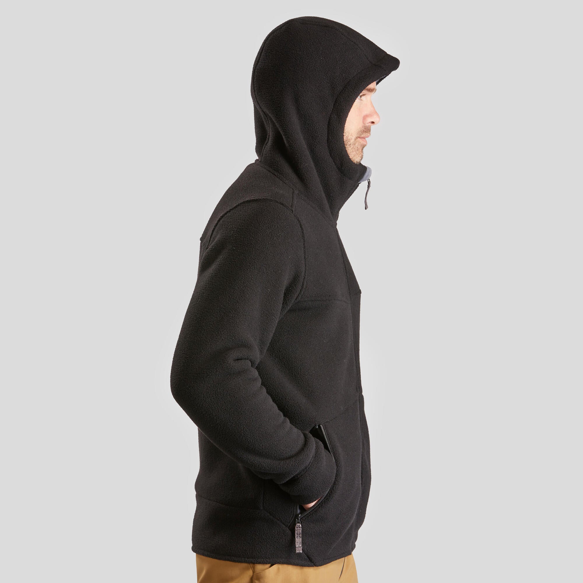 Men's Hiking Fleece Jacket with Secure Pockets