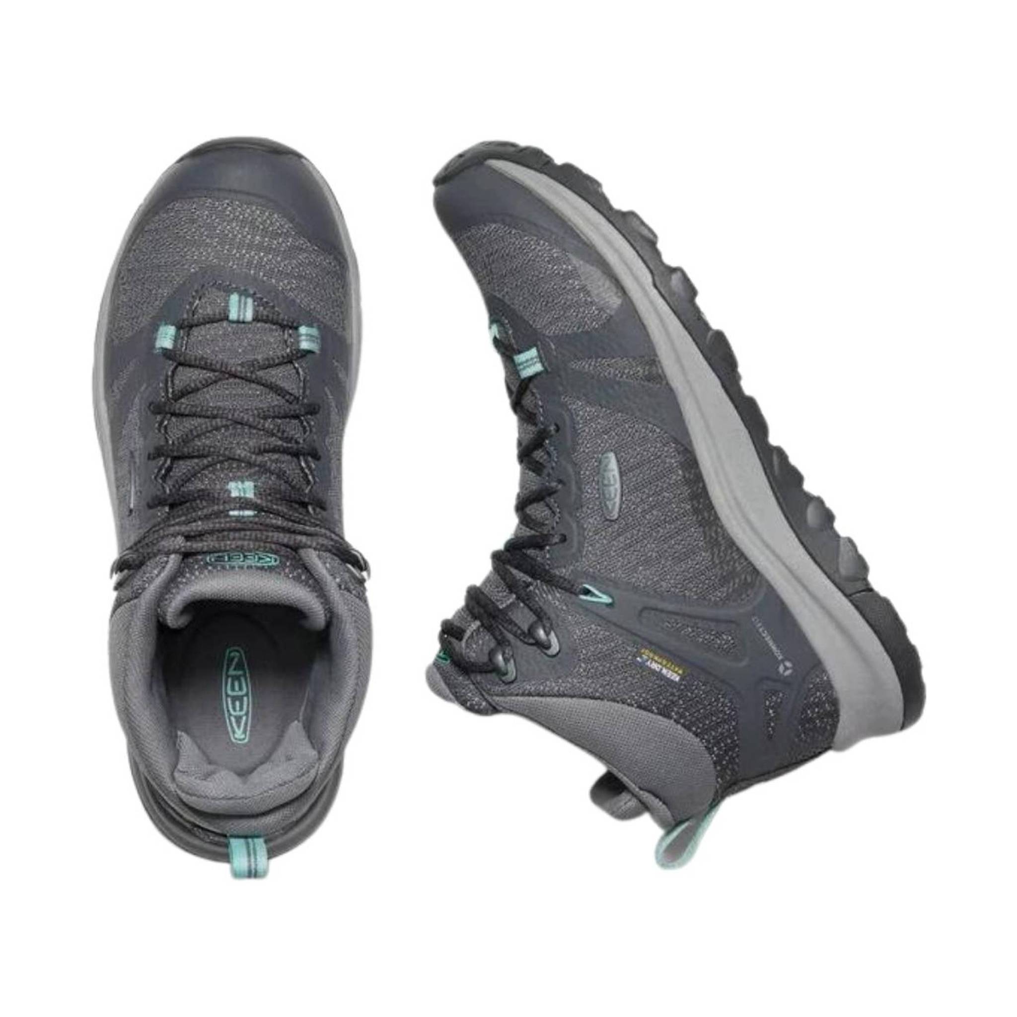 KEEN Women's Terradora II Mid Waterproof Hiking Boot - Ocean Wave