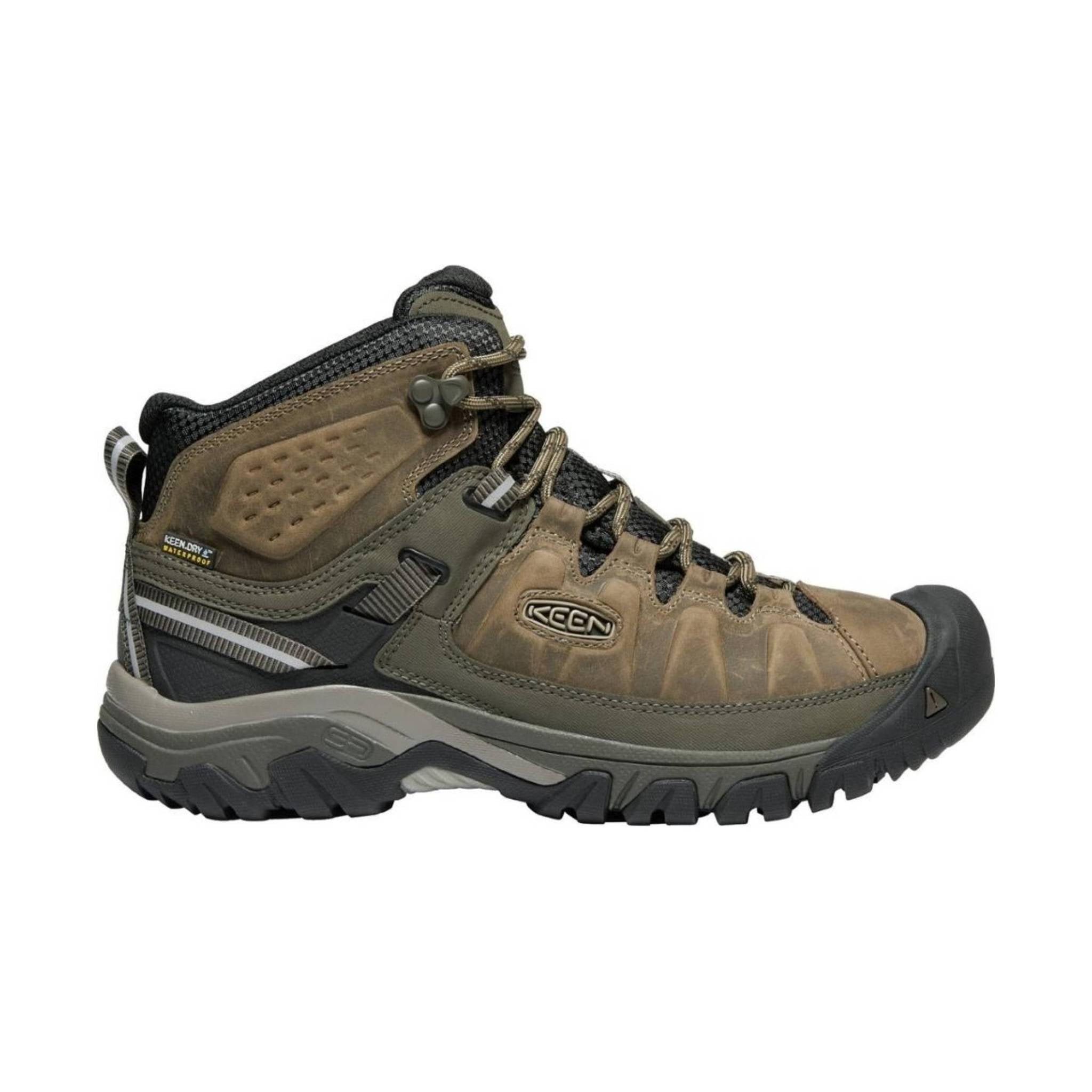 KEEN Men's Targhee III Waterproof Hiking Boots - Bungee Cord/Black