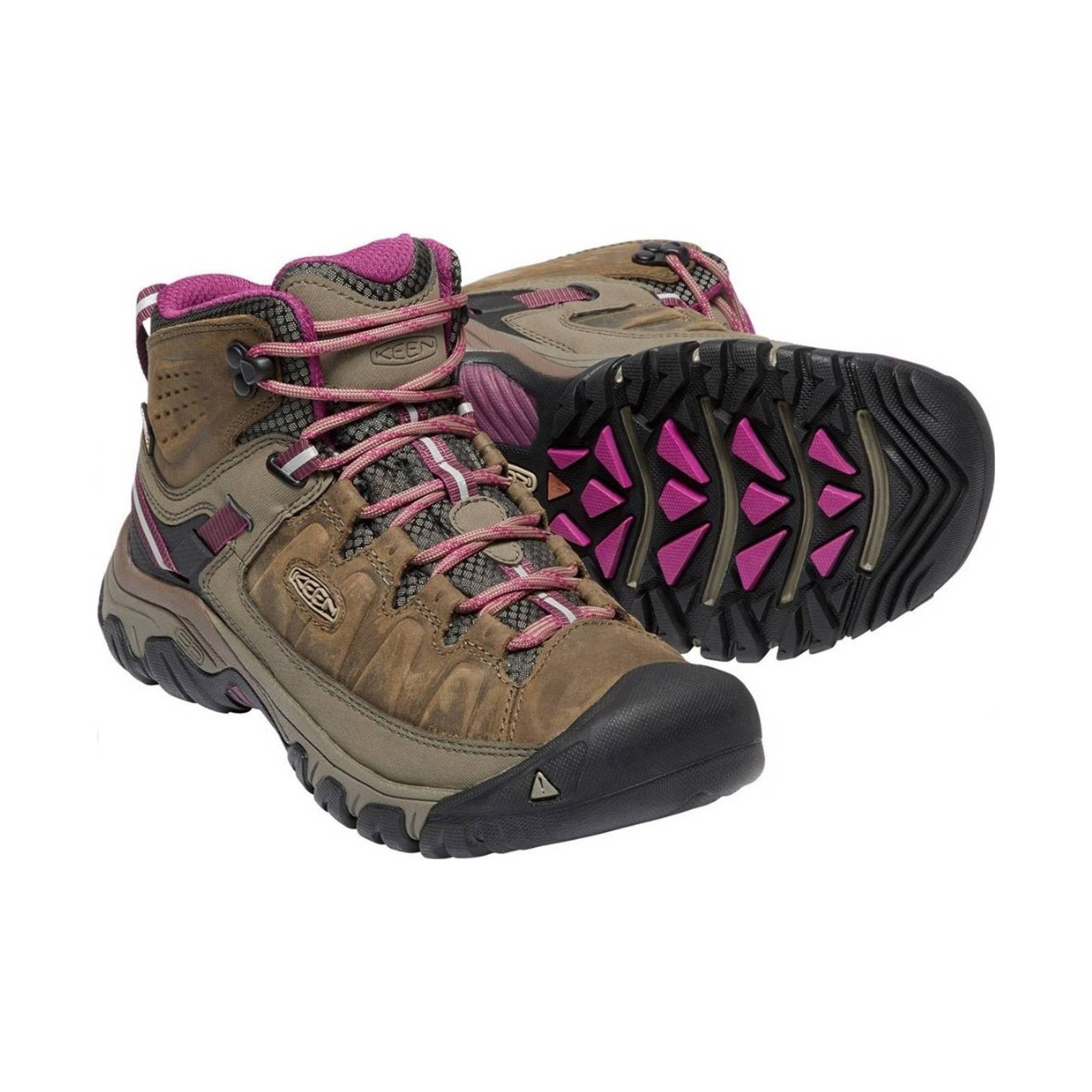 KEEN Women's Targhee III Mid Waterproof Hiking Boots - Spring Adventure Ready