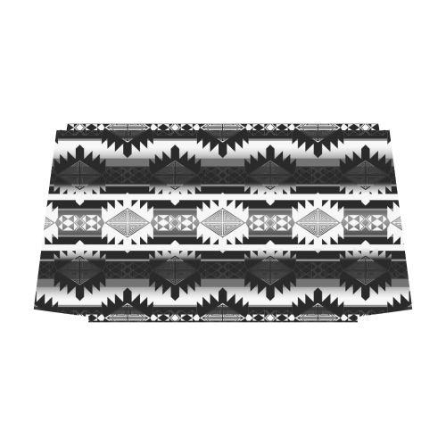 Okotoks Black and White Classic Travel Bag - Durable Water-Resistant Sports Bag