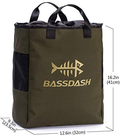 Bassdash Fishing Hunting Wader Bag - Vented Mesh Shoe Boot Bag for Outdoor Gear