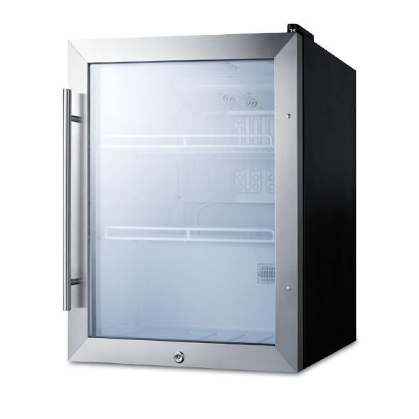 Summit SPR314LOS 18 Glass 2.1 cu.ft. Compact Outdoor Beverage Center