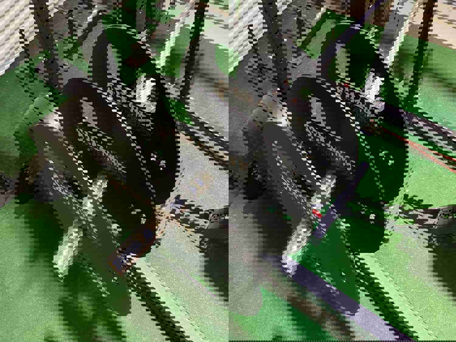 Granite Fitness Thin Steel Olympic Weight Plate 10Lb Pair