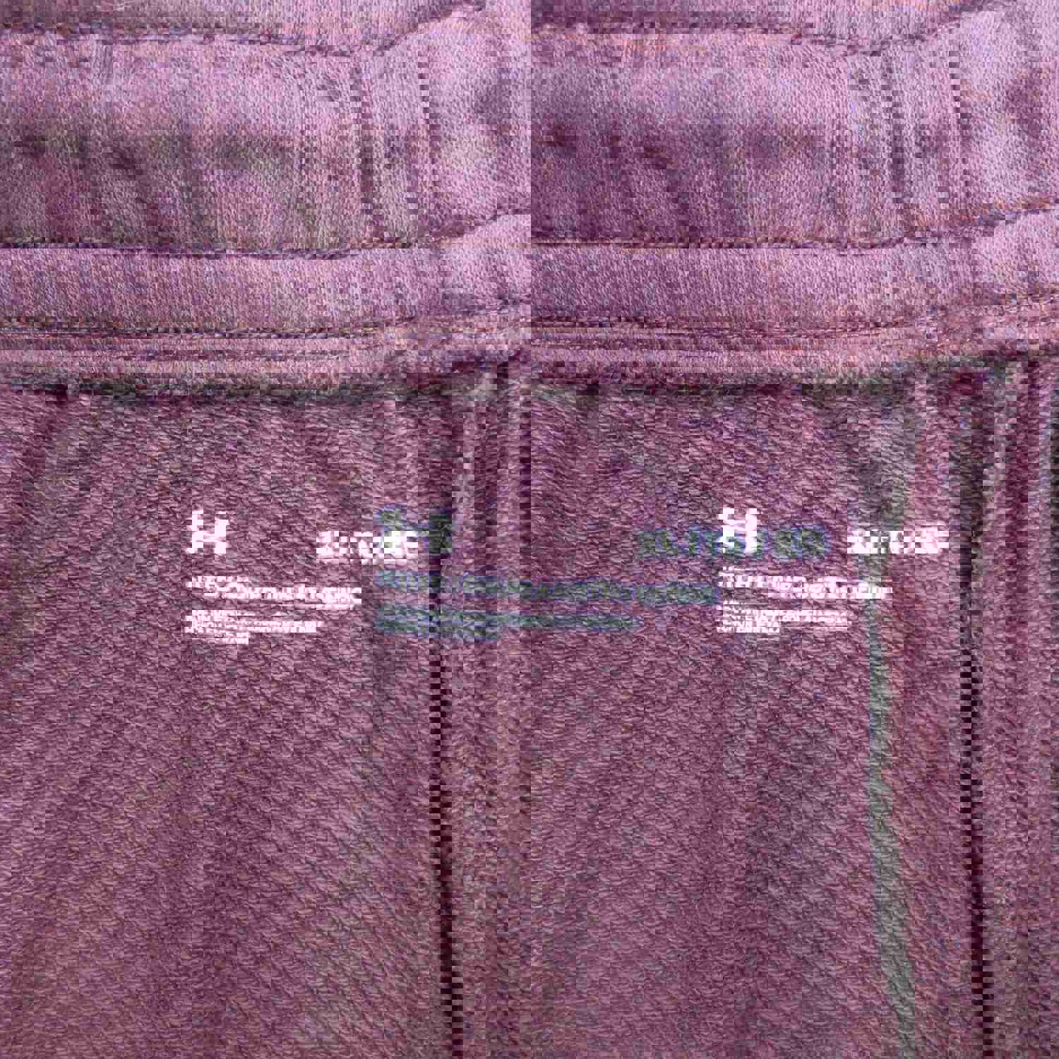 Under Armour Men's X Large Red Athletic Shorts with Elastic Waist