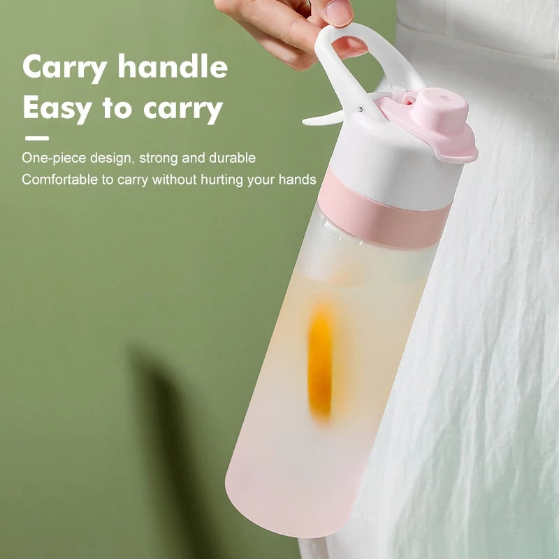 Large Capacity Spray Water Bottle for Outdoor Sports and Fitness