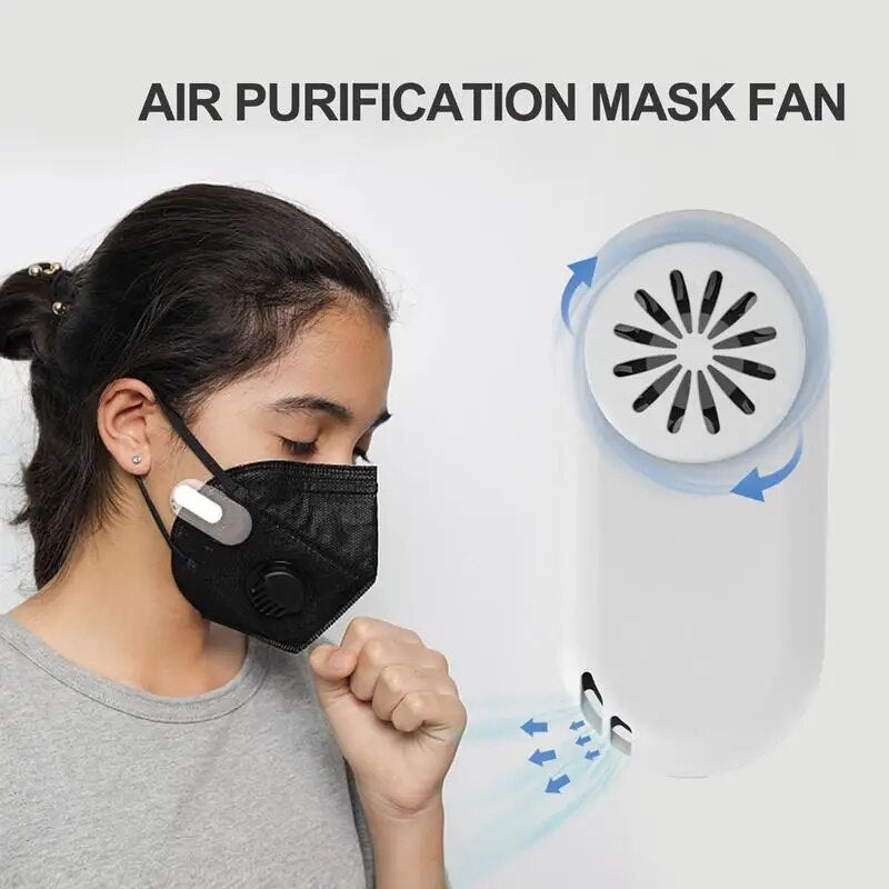 Mini Fan With Clip Rechargeable Personal Circling Fans For Travel, Camping, Walking, Cycling And Daily Use