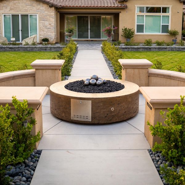 The Outdoor Plus Florence Fire Pit - Stylish and Durable Outdoor Fire Pit