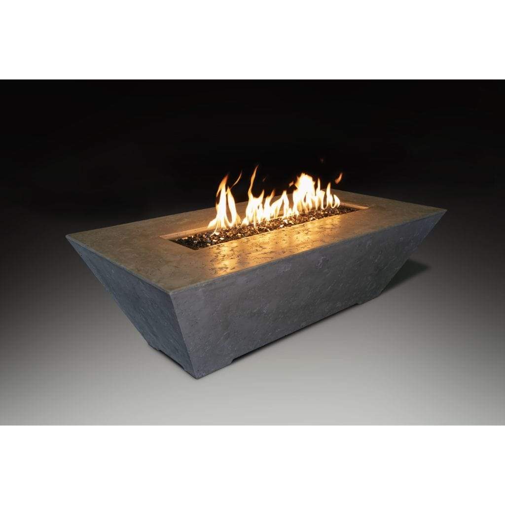 Athena 30x72 Olympus Rectangle Linear Gas Fire Pit Table