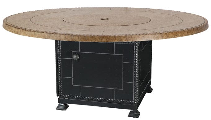 Gensun - Paradise 54 Round Gas Fire Pit Table Top | 1068GT54