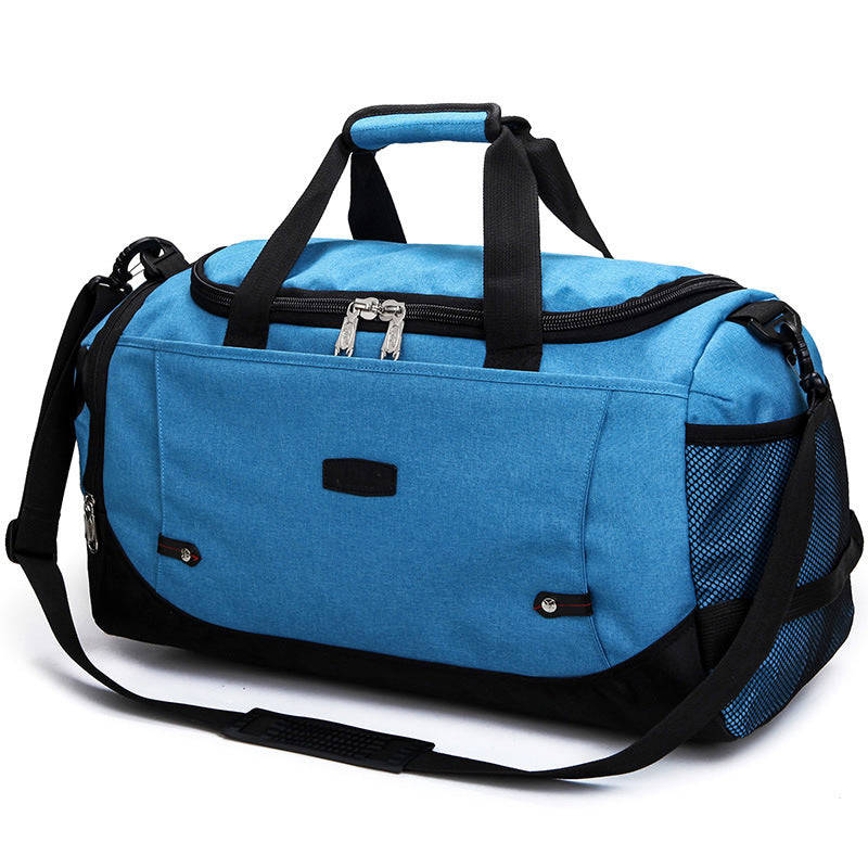 Large Capacity Travel Bag with Separate Shoe Compartment