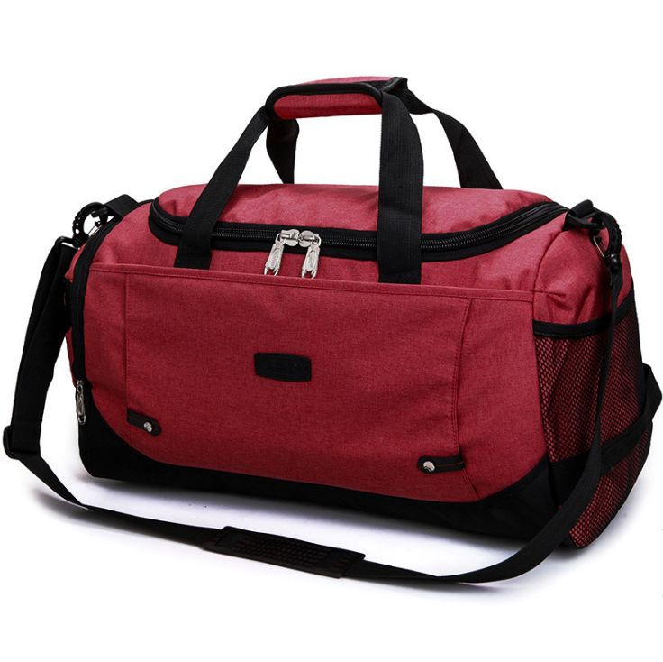 Large Capacity Travel Bag with Separate Shoe Compartment