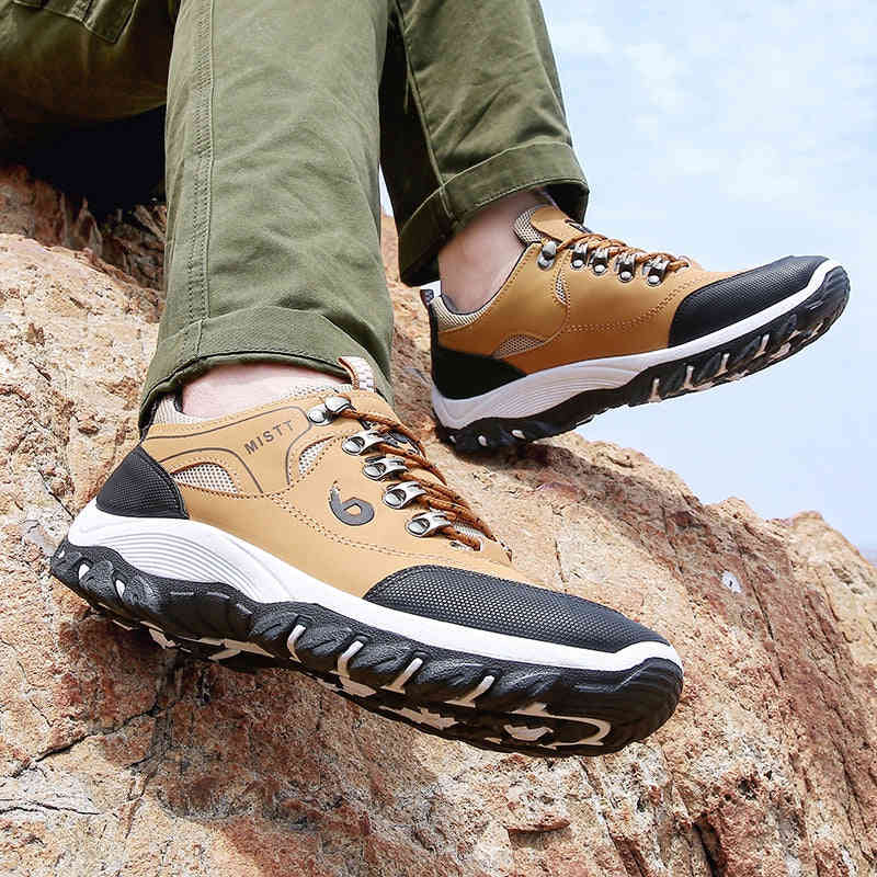 Men’s Non-slip Climbing Waterproof Boots - Comfortable & Lightweight