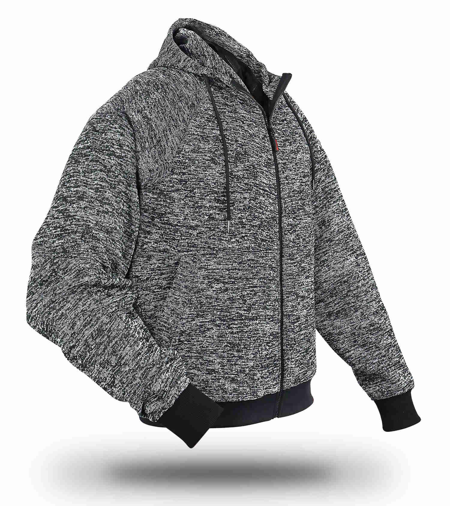 Tourgo Electric Heated Zip Up Hoodie with 16000mAh Battery - Unisex for Outdoor Activities