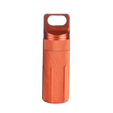 Outdoor Survival Waterproof Mini Pill Bottle - Portable EDC Storage Box for Camping & Hiking