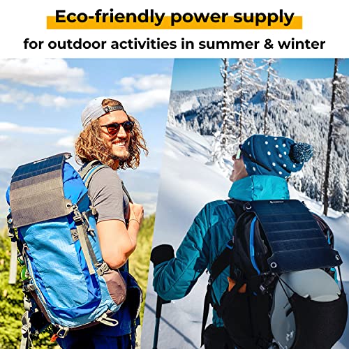 Sunnybag Leaf PRO | Premium Outdoor Solar Charger | 7.5W Flexible Solar Panel for Hiking & Camping